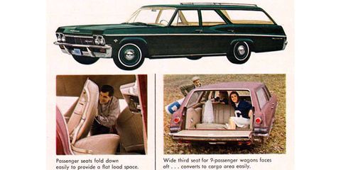 1965 chevrolet station wagon brochure