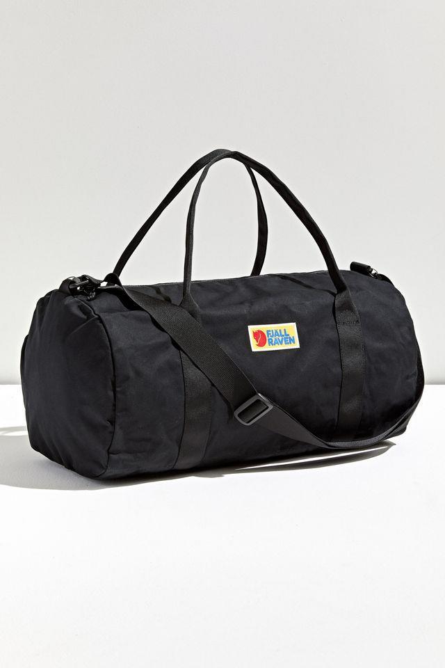 <h2>Fjallraven Vardag 30L Duffle Bag<br></h2><br>Like many brands on this list, Fjallraven is not known for its travel duffel (as opposed to its <a href="https://www.urbanoutfitters.com/shop/fjallraven-uo-exclusive-kanken-big-backpack" rel="nofollow noopener" target="_blank" data-ylk="slk:posture-restoring backpacks" class="link rapid-noclick-resp">posture-restoring backpacks</a>), but they are worthy of attention. This simple 30-liter bag is optimal for weekend getaways, gym commutes, and spontaneous road trips. <br><br><em>Shop <strong><a href="https://www.urbanoutfitters.com/shop/fjallraven-vardag-30l-duffle-bag" rel="nofollow noopener" target="_blank" data-ylk="slk:Urban Outfitters" class="link rapid-noclick-resp">Urban Outfitters </a></strong></em><br><br><strong>Fjällräven</strong> Vardag 30L Duffle Bag, $, available at <a href="https://go.skimresources.com/?id=30283X879131&url=https%3A%2F%2Fwww.urbanoutfitters.com%2Fshop%2Ffjallraven-vardag-30l-duffle-bag" rel="nofollow noopener" target="_blank" data-ylk="slk:Urban Outfitters" class="link rapid-noclick-resp">Urban Outfitters</a>