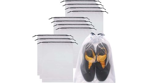 underscored readersfavtravel Diommell Set of 12 Transparent Shoe Bags
