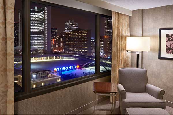 ToDoOntario - Sheraton Centre Toronto Hotel room view