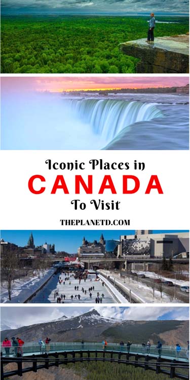 iconoic places to visit in canada